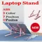 7-Loch verstellbarer Laptop-Ständer für MacBook unter 14 Zoll Notebook, faltbarer Ständer, ABS, leichte Halterung, Laptop-Halterung für Tablet