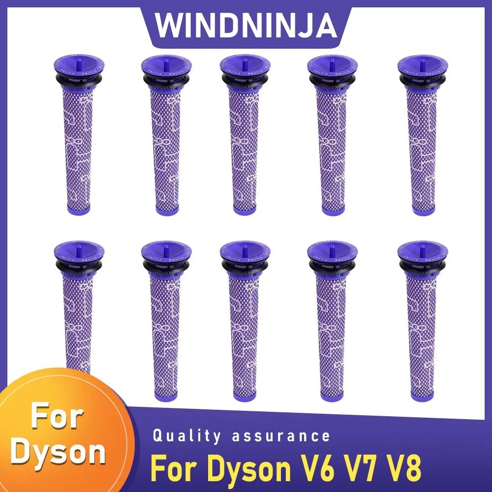Vorfilteraufsatz für Dyson V6 V7 V8 Absolute Animal Akku-Staubsauger, Ersatzfilter, Zubehör, Ersatzteile Image