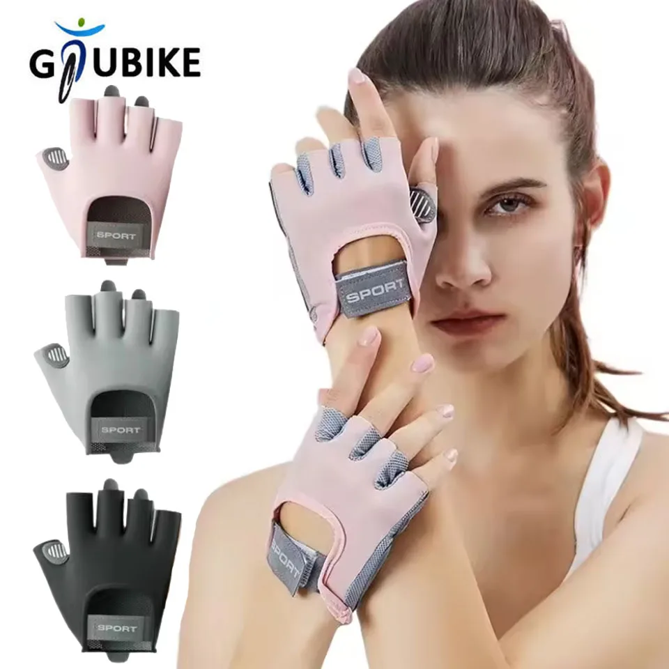 GTUBIKE 1 Paar Fitness-Handschuhe für Fitnessstudio, Bodybuilding, Training, Fitness, Sport, Gewichtheben, Übung, rutschfeste Handschuhe für Yoga-Handschuhe