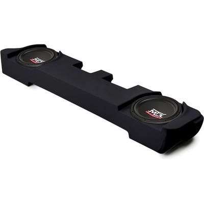 MTX T-Form 00-14 F250 SuperCab Black w/two 10" subs and 200W amp