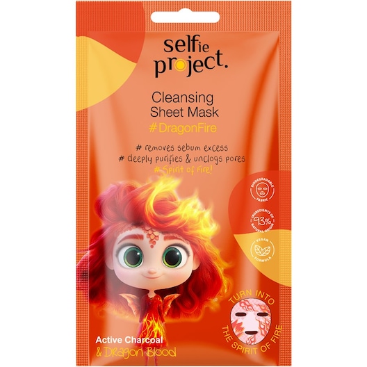Selfie-Project Gesichtsmasken Tuchmasken#DragonFireFantasy Cleansing Sheet Mask 1 Stk. (3,17 € / 1 Stk.)