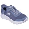 Slip-On Sneaker SKECHERS "GO WALK FLEX-GRAND ENTRY", Damen, Gr. 43, blau, Textil, sportlich, Schuhe, Slipper mit Slip-ins zum Schlupfen, Topseller