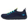 Sneaker KANGAROOS "K-BFK BOLE", Gr. 31, blau (navy, lime), Textil, sportlich, Schuhe, Barfussschuh