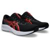 Laufschuh ASICS "PATRIOT 14", Gr. 47, schwarz, flash rot, Textil, sportlich, Schuhe