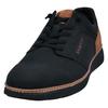 Slip-On Sneaker BUGATTI, Herren, Gr. 45, schwarz, Lederimitat, kontrastfarbene Details, sportlich, Schuhe, Halbschuh, Freizeitsneaker mit Perforation, elastische Schnürsenkel, Topseller
