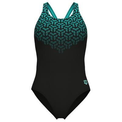 Arena - Women's Kikko V Swimsuit V Back Graphic - Badeanzug Gr 34 schwarz Image
