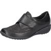 Klettschuh WALDLÄUFER "KATJA-Soft", Damen, Gr. 9 (43), schwarz, Nappaleder, Textil, klassisch, Schuhe, Bequemschuh, Komfortschuh in Weite K (=extraweit)