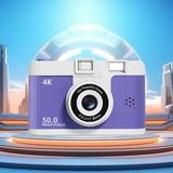 Fnyoxu Digital Camera with WiFi Connectivity 16X Digital Zoom 2.4 Inch HD Screen - Beauty Mode for Mobile Phone Night Vision Flash 1080P Video Recording Compact and Lightweight Design