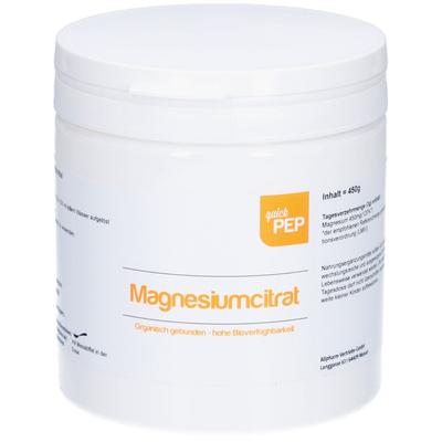 Quickpep Magnesiumcitrat Plv.z.Her.e.Lsg.z.Einn. 450 g Pulver zur Herstellung einer Lösung zum Einnehmen Image