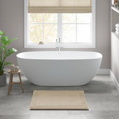 Cotton Tufted 3000 GSM Reversible Bath Rug