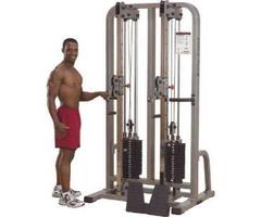 Body Solid Pro Club Line Dual Cable Column Gym SDC-2000G Weight Stack: 165 lb