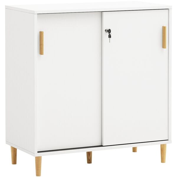 Möbelpartner Schiebetürenschrank »Torge« weiß, 80.1x35x38.2 cm