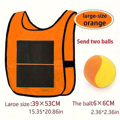 Family Fun Sticky Ball Game Set - Durable Nylon Multiple Colors Available Outdoor Group Games Clothing