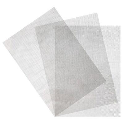 3 Stück 21 30 cm Filtergitter, Edelstahlplattengitter, Metallgitter, feines Silbergitter Image