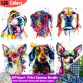Cane resina colorata 120 colori 5d pittura diamante fai da te animale trapano completo mosaico arte set regalo fatto a mano decorazione della casa