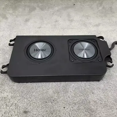 1PC For Harman 3" Ultra-Thin Waterproof Passive Subwoofer Powerful with Dual Bass Diaphragms 6ohm 20W