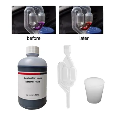 1PC 50ml Combustion Leak Detector Combustion Leak Tester Tool Detector Head Gasket Block Fluid Petrol/Diesel Car Repair Tools