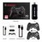 Controller wireless per videogiochi 128G 40000 Console per videogiochi HD 4K 2.4G Doppi controller wireless Game Stick per PSP PS1 GBA