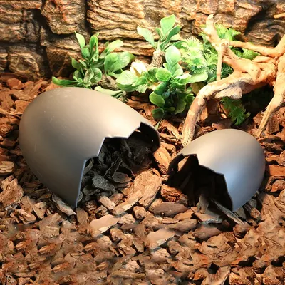 Reptile Hiding Cave Resin Aquarium Fish Tank Landscape Turtle Reptile Basking Hide Habitat Decoration Ornament