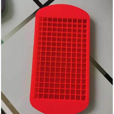 160 Grids Silicone Ice Cubes Frozen Mini Food Grade Ice Tray Small Square Ice Mold for Drinks Food Storage Easy Release Flexible Ice Cube Maker for Home
