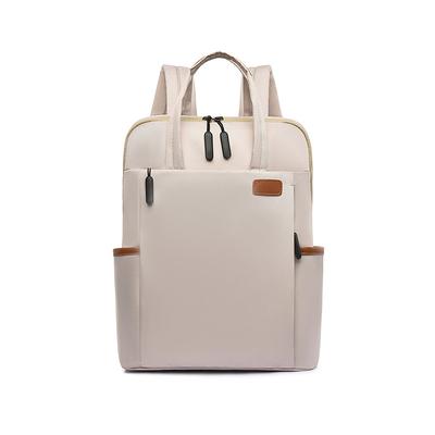 Women's Minimalist Waterproof Laptop Backpack - Lightweight Travel and Work Bag with Luggage Strap, Perfect for College Back to School, Business Travel and Daily Commuting