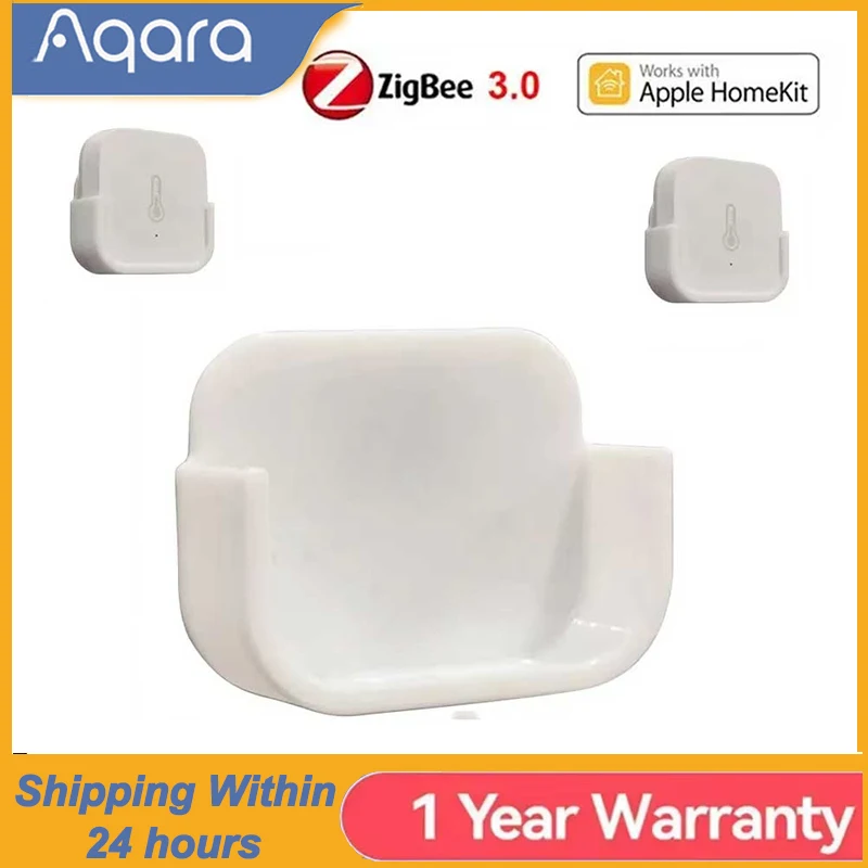 Aqara Temperatur Feuchtigkeit Sensor Halter Stehen Wand Halterung Für aqara Temperatur Luftdruck Feuchtigkeit Umwelt Sensor Image