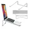 Tragbarer Laptop-Ständer, Stützhalterung aus Aluminiumlegierung, ultraleicht, faltbar, rutschfest, Notebook-Halter, universeller Computer