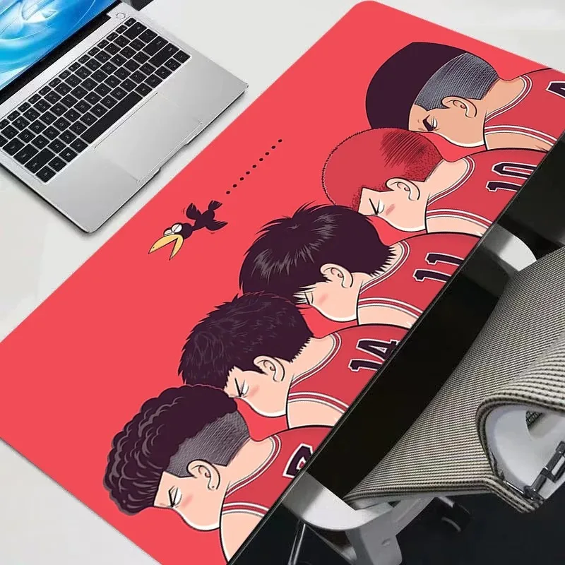 Schreibtischunterlage, Gamer-Mauspads, Slam Dunk, PC-Mauspad, Büro-Schreibtischunterlage, großes Mauspad in mehreren Größen, rutschfeste Mauspads für Computer Image