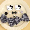Miniso Hello Kitty Serie Schuhe Charms Schleife Cartoon Anime Schuh Blumen für Clogs Sandalen DIY Dekoration Weihnachten Party Geschenke Gefälligkeiten