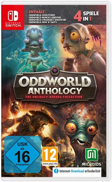 Oddworld Anthology: The Unlikely Heroes (Nintendo Switch) - Microids / astragon Entertainment
