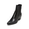 Stiefel MARC O'POLO "mit Innenreißverschluss", Damen, Gr. 38, schwarz, Obermaterial: 100% Leder (Rind), unifarben, Schuhe