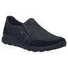 Slipper JOSEF SEIBEL "Marley 52", Herren, Gr. 44, schwarz, Nubukleder, Veloursleder, casual, Schuhe, Sneaker, Schlupfschuh mit TEX-Ausstattung