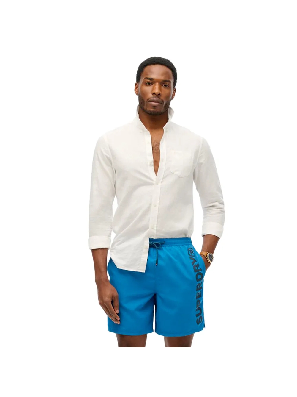 Superdry Herren Sport Graphic 17 Badeanzug Image