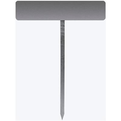 Safety Marking Einschlagpfosten kein Text 52,0 x 75,0 cm verzinkter Stahl 1 Stück silber Image