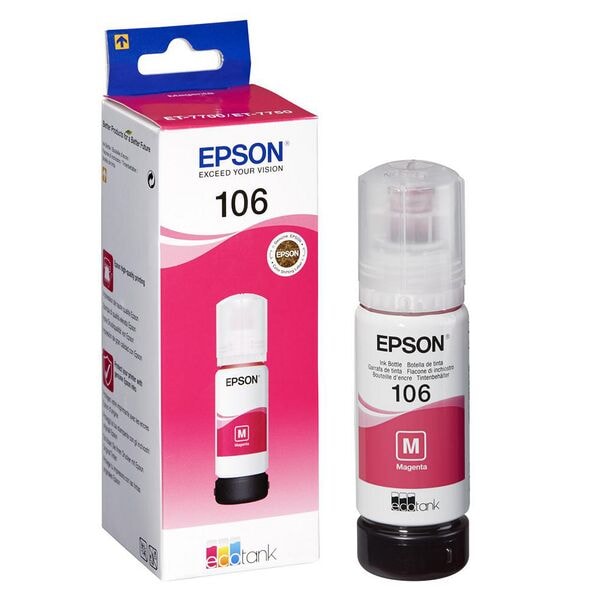 Epson Tintenflasche »106/T00R34« magenta pink Image