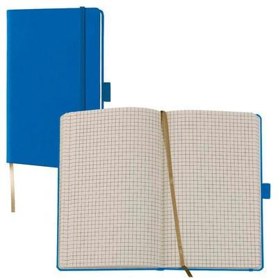 Lediberg Notizbuch »Tucson« kariert A6 blau Image