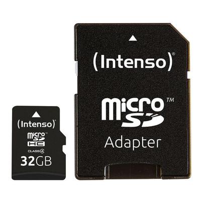 Intenso Speicherkarte microSDHC-Card Class 4 32 GB