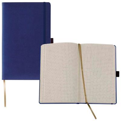 Lediberg Notizbuch »Tucson« kariert A5 mittelblau Image