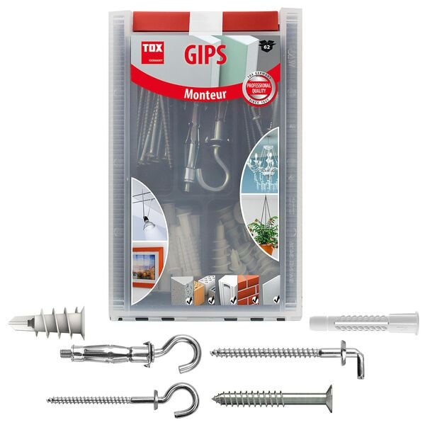TOX Hohlraumdübel-Sortiment »Monteur Gips« 62 Stück Image