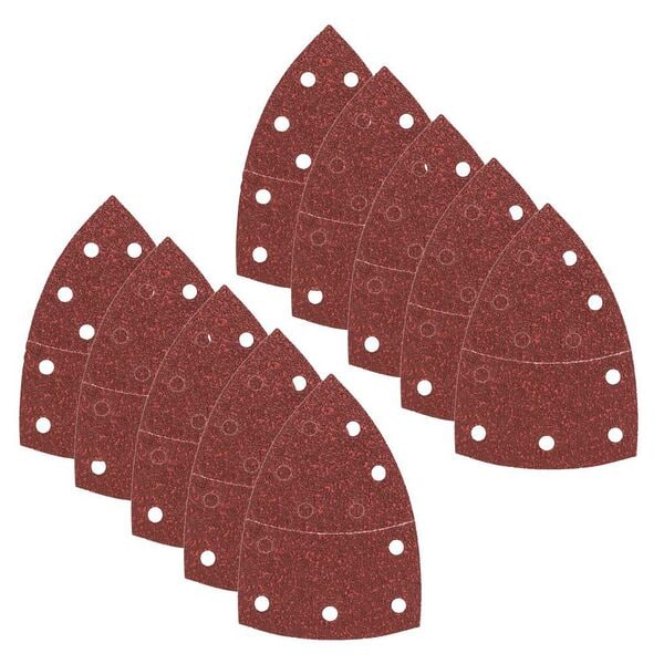 BOSCH Schleifblätter Körnung 40 10 Stück braun Image