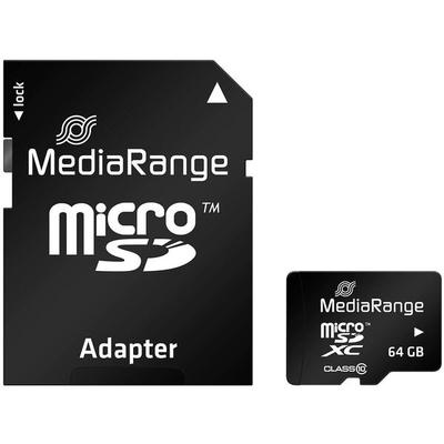 MediaRange Speicherkarte micro SDXC 64 GB Image