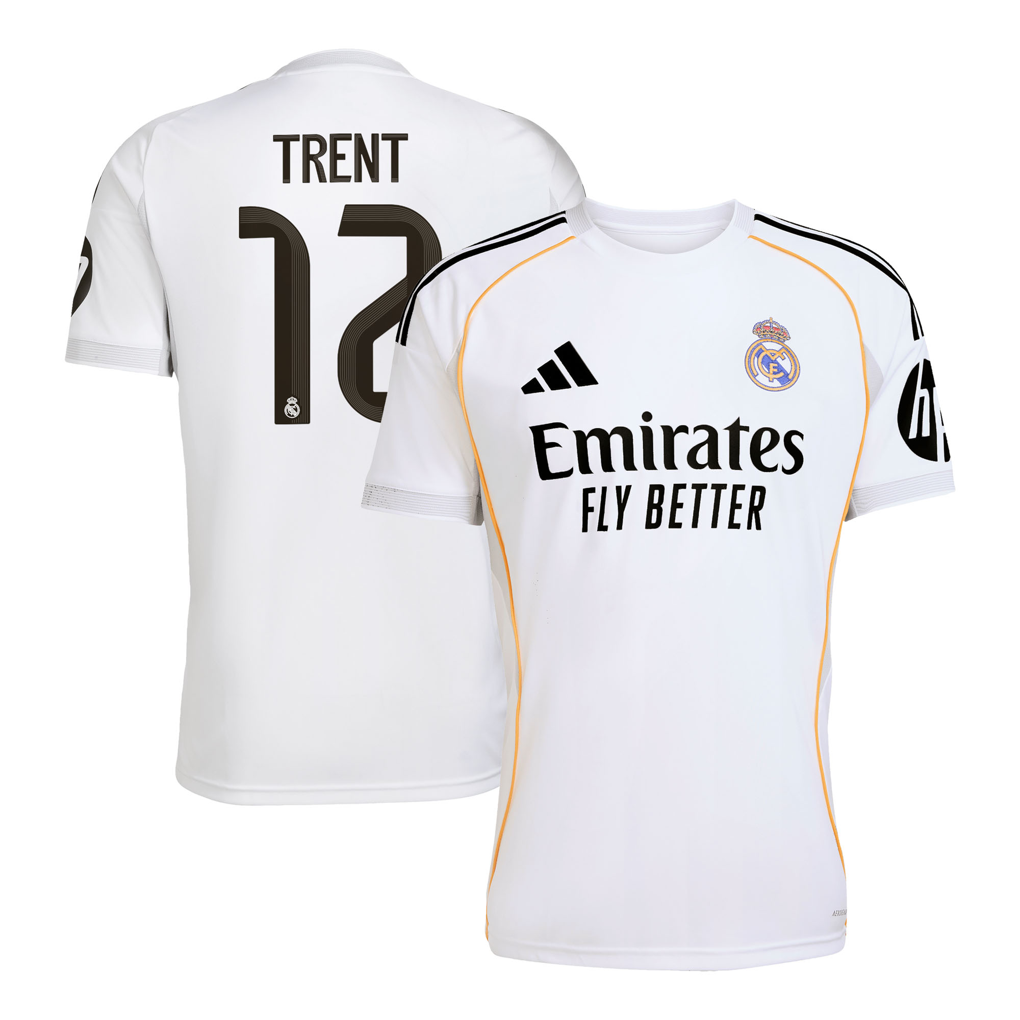 Real Madrid adidas Heimtrikot 2025-26 mit aufdruck Trent 12 Image