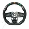 Volant Bos Altantara en carbone pour Renault Megane 4 avec volant noir en Fiber de carbone Led pour Renault Megane 4, nouveau