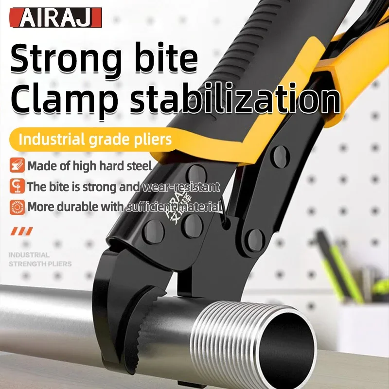 AIRAJ pince de verrouillage 7/10 pouces pince multifonctionnelle pince multi-outils outil de sertissage universel outils à main robustes outils de bricolage