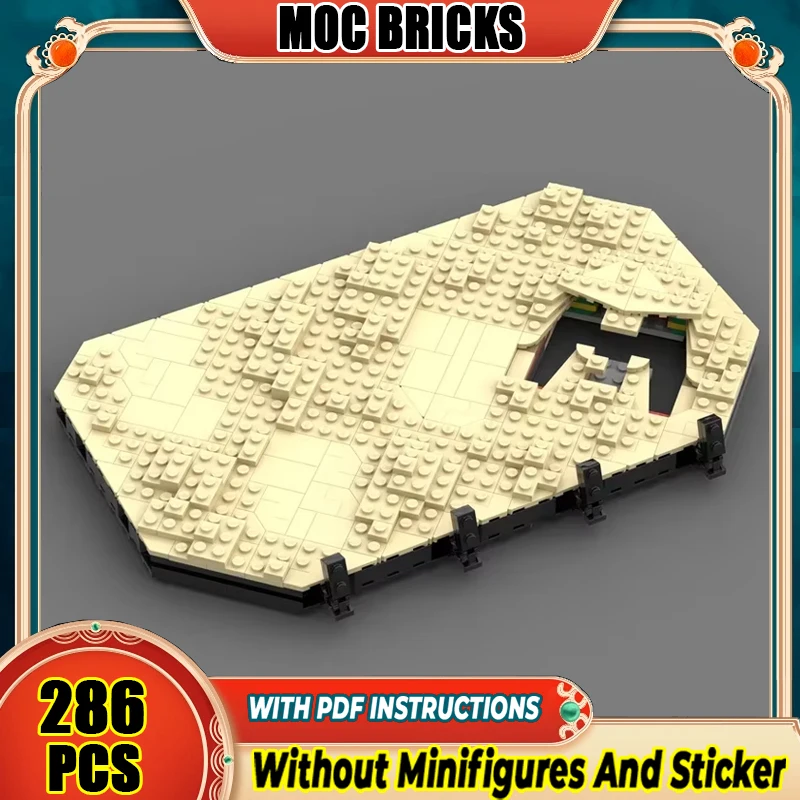 Beliebte Star Film Modell Moc Bausteine Modell Basis Technologie Modulare Blöcke Geschenke Weihnachten Spielzeug DIY Sets Montage Image