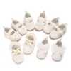 Babyschuhe Frühling und Herbst Baby weiche Sohlen Turnschuhe Anti-Rutsch weiße Schleife Damen Schatzboden Kinderschuhe