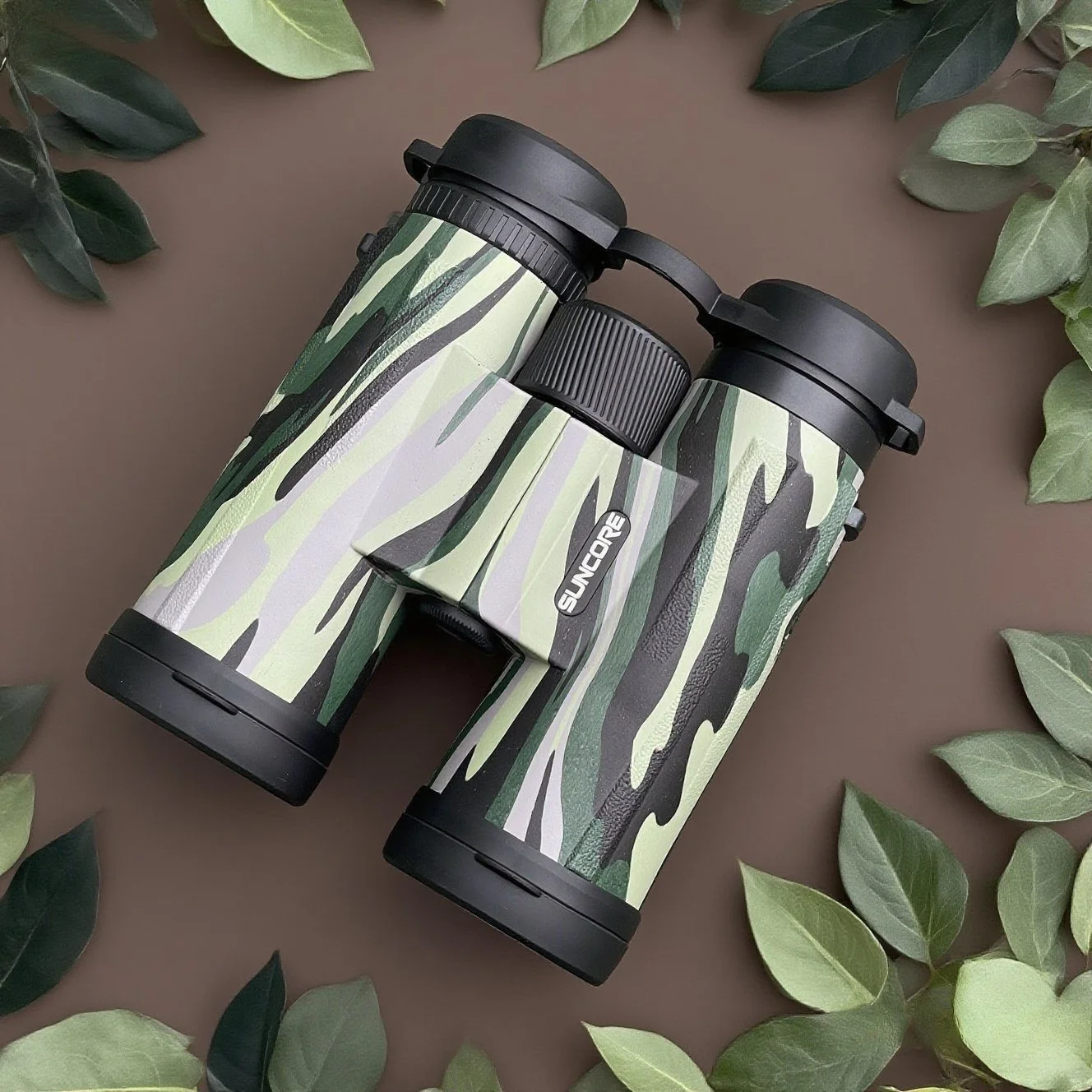 SUNCORE Fernglas für Erwachsene, leistungsstarkes HD mit Stativ, Smartphone-Adapter, ideal für Vogelbeobachtung, Jagd, Reisen Image