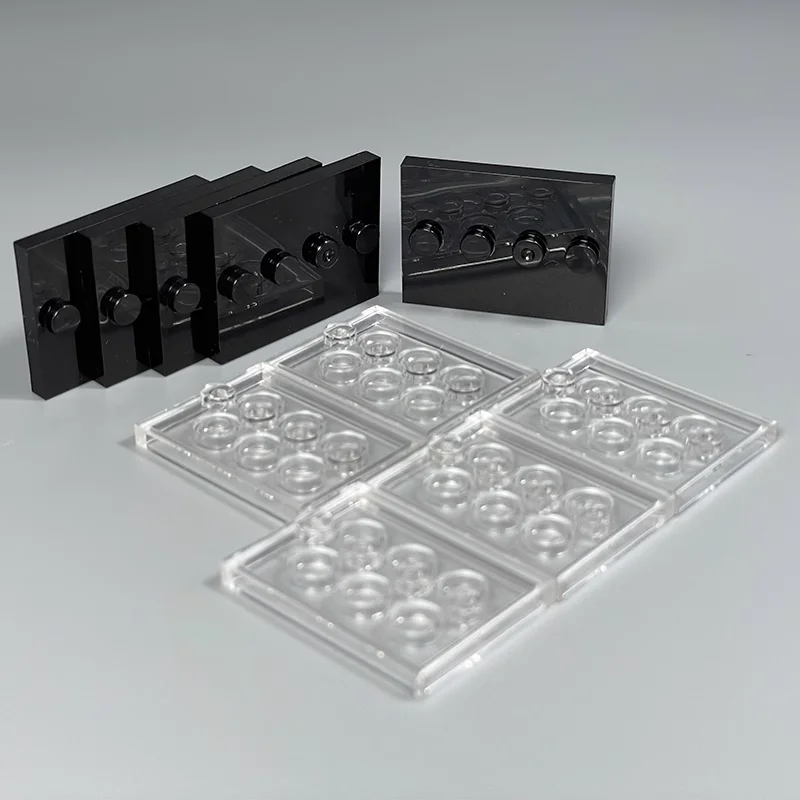 MOC 4*3 Basis Baustein Soldat Figuren Teil Platte Stehenden Bord Zubehör Kleine Partikel Kompatibel Ziegel Spielzeug QT04 Image