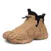 Herren-Wanderschuhe, neue große Größe, mittlere Hilfe, Turnschuhe mit dicken Sohlen, Herrenschuhe, modische, lässige Sport-Punk-Schuhe, Herren-Loafer