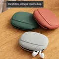 Custodia portatile per cavo dati in silicone Scatola portaoggetti per cuffie Caricatore per telefono carino Chiave Borsa portaoggetti per rossetto Organizzatore per cavi da viaggio